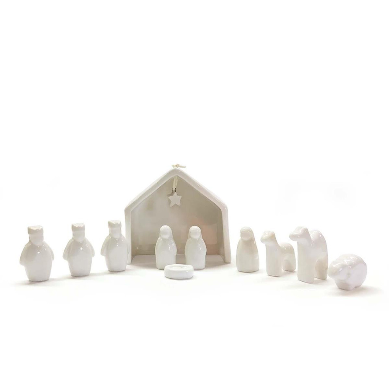 cupcakes & cartwheels 11 Pc. Miniature Nativity Set cupcakes & cartwheels 11 Pc. Miniature Nativity Set