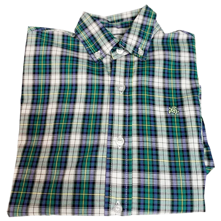 Bailey Boys Roscoe Nobel Plaid Button Down Shirt