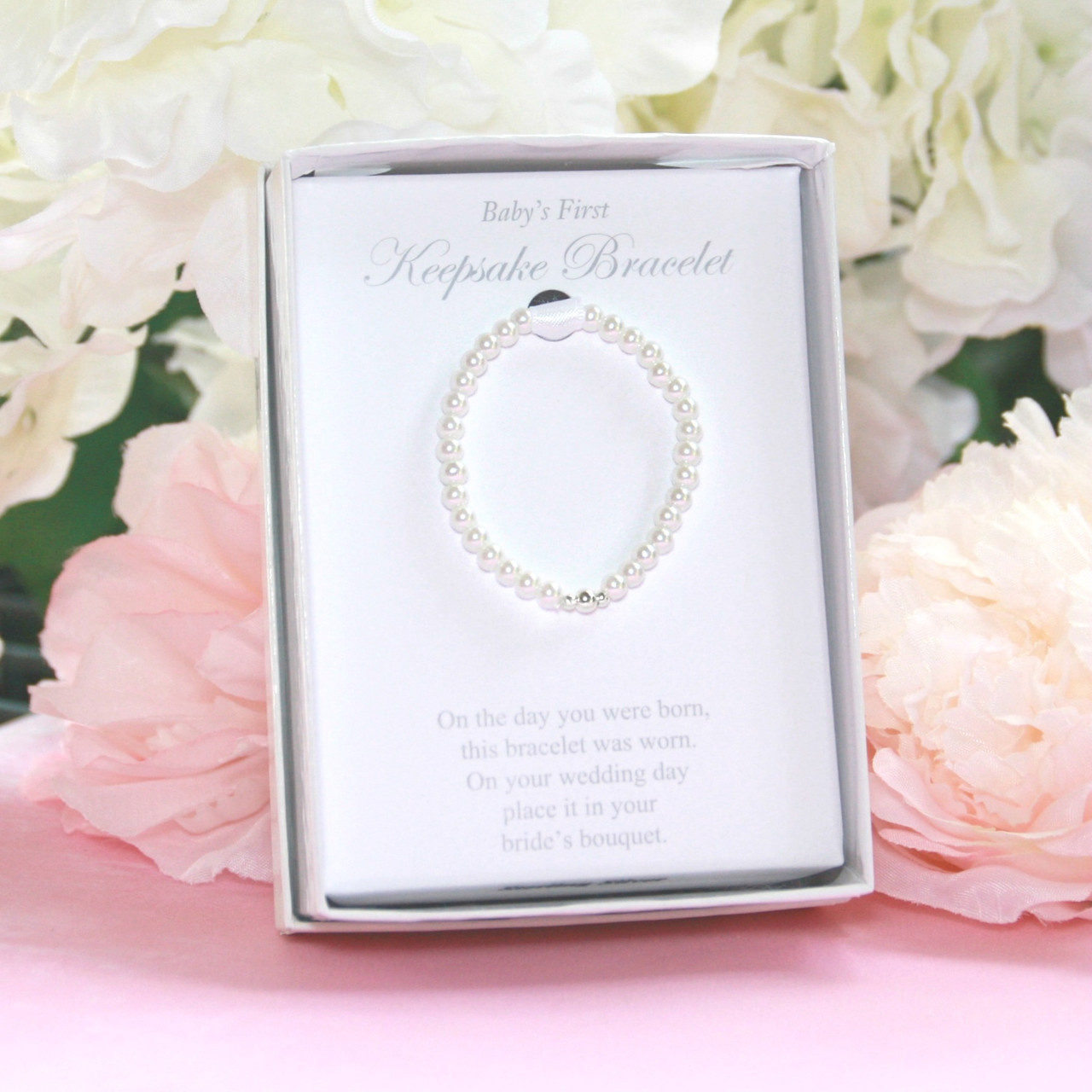 Collectibles America Small Keepsake Pearl Bracelet