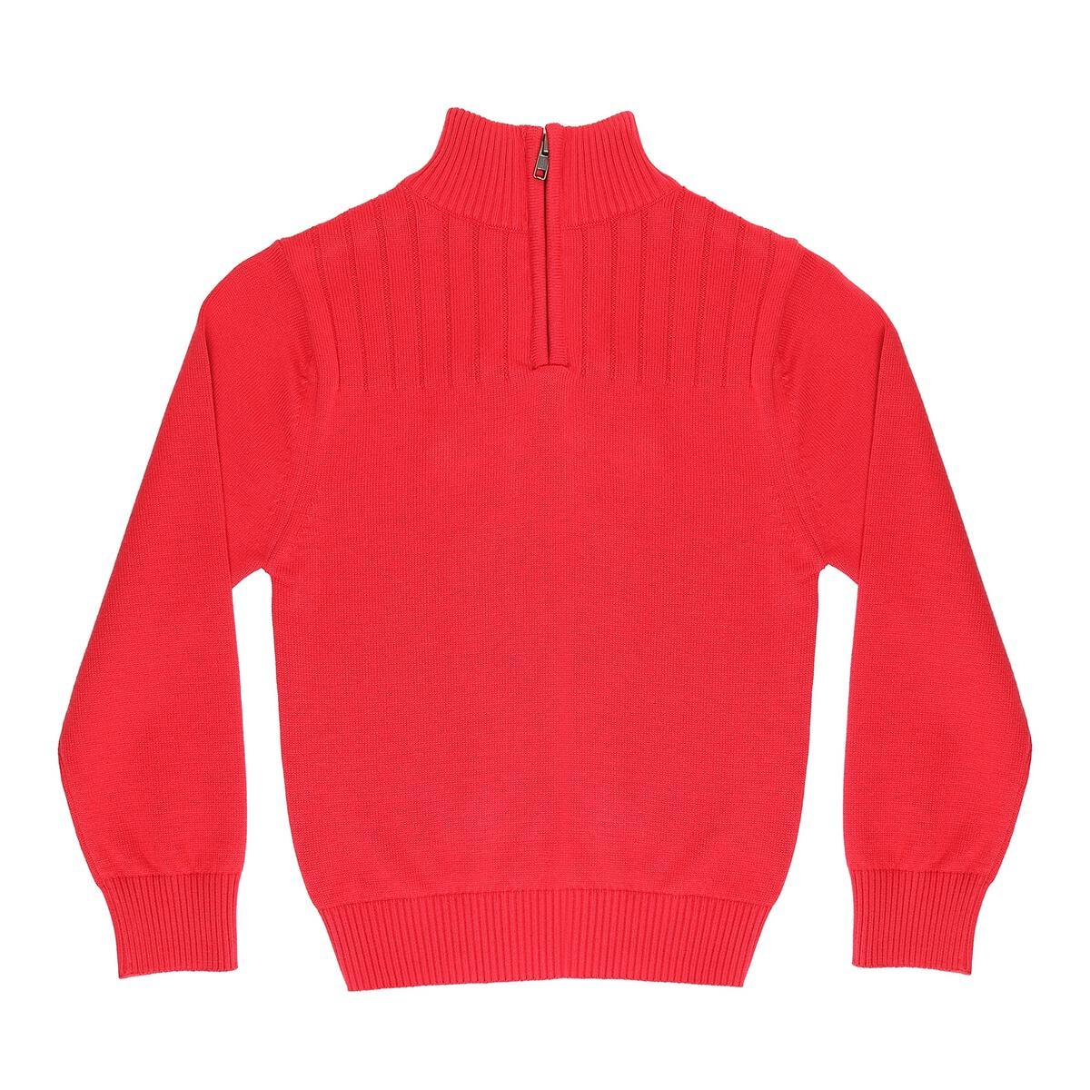Pedal Red 1/4 Zip Sweater