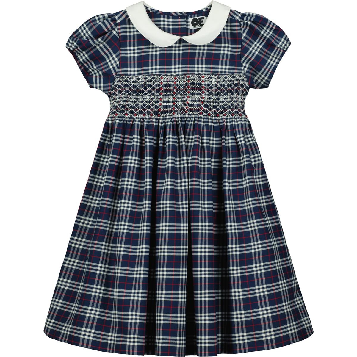 Question Everything Edinburgh Blue Plaid Dress