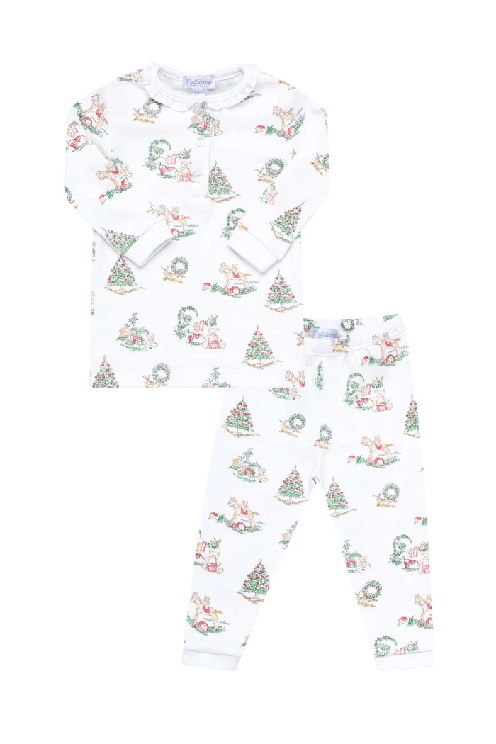 Nellapima Girl Christmas Toile PJ