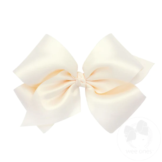 Wee Ones King Satin Bow