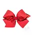 Wee Ones King Glitter Bow RED