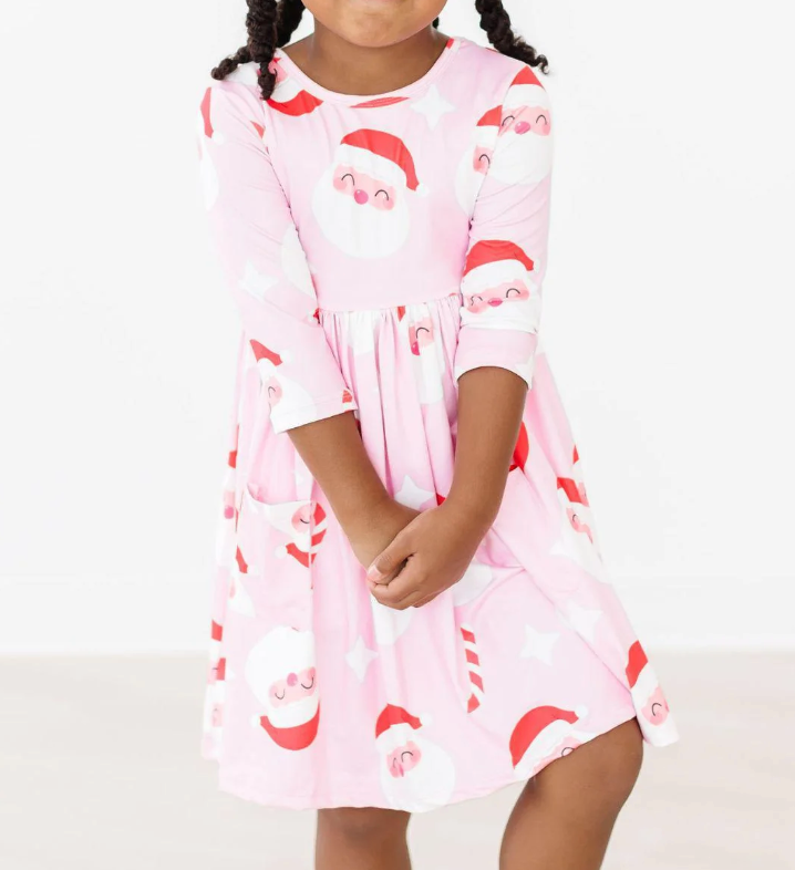 Mila & Rose Jingle Bells Pocket Twirl Dress Mila & Rose Jingle Bells Pocket Twirl Dress