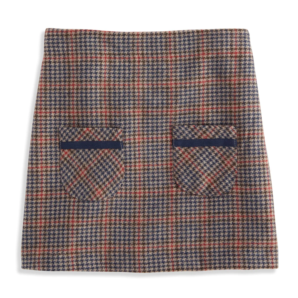 bella bliss Camden Check Shetland Skirt