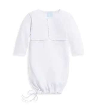 Mercerized Pima Baby Gown