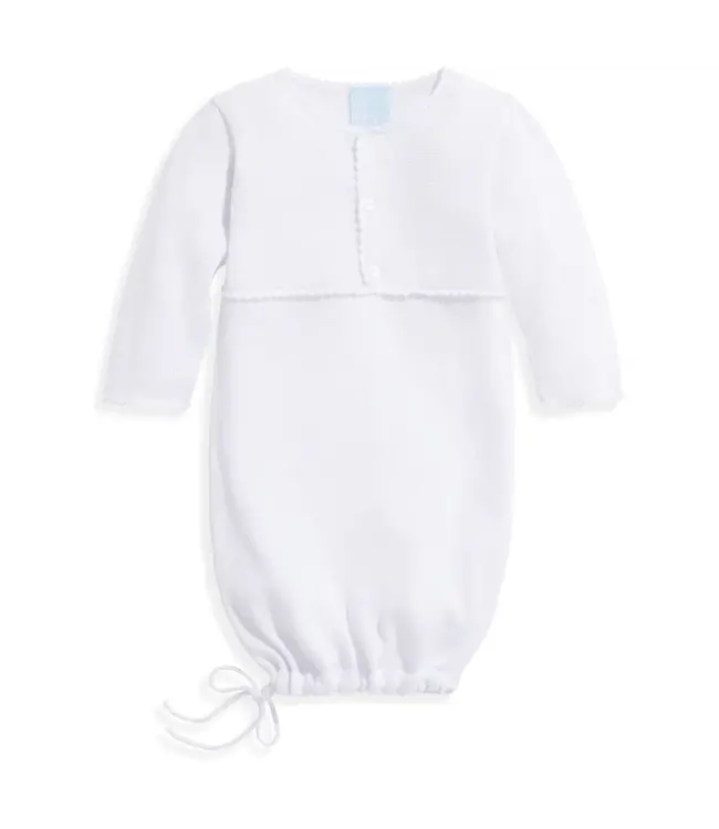 Mercerized Pima Baby Gown