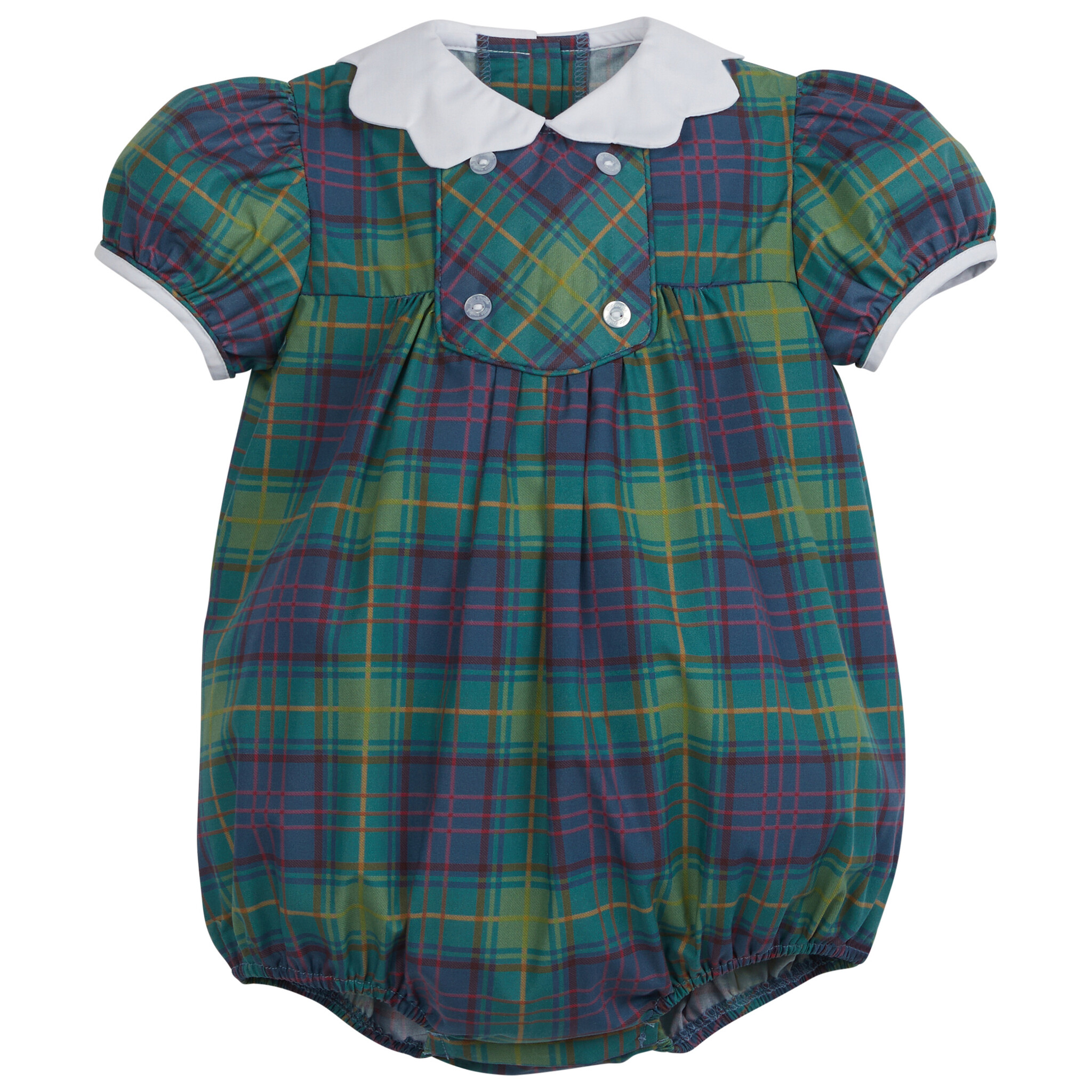 Little English Fallon Bubble- Ashford Tartan