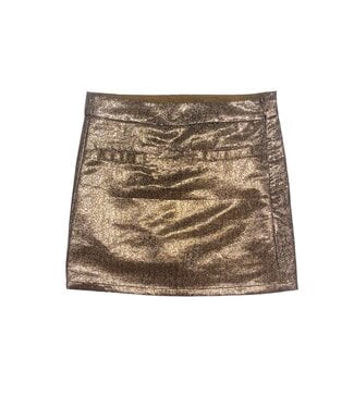 Gold Welt Mini Skort