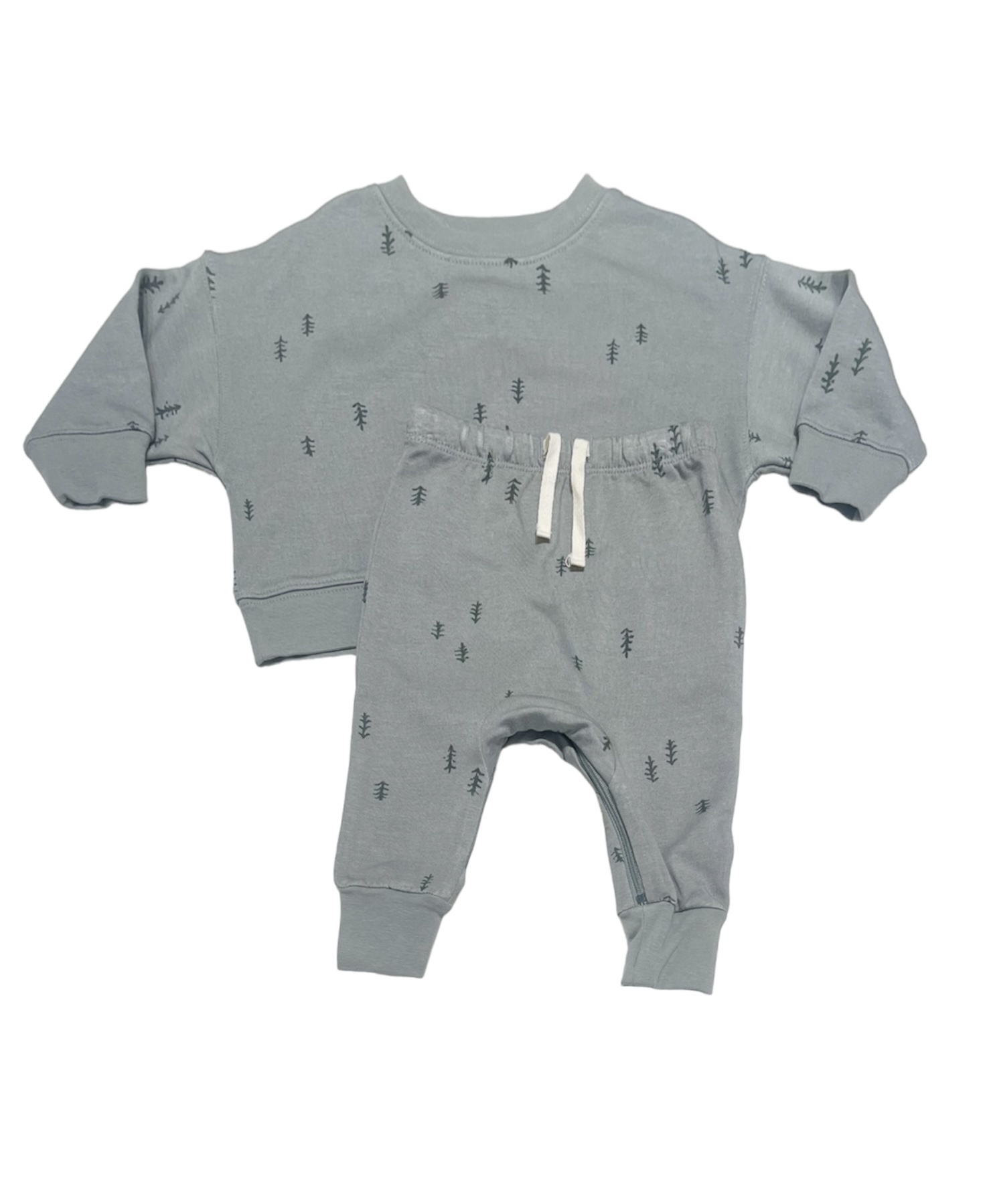 gunamuna Daywear 2pc Set- Forest 9-12m