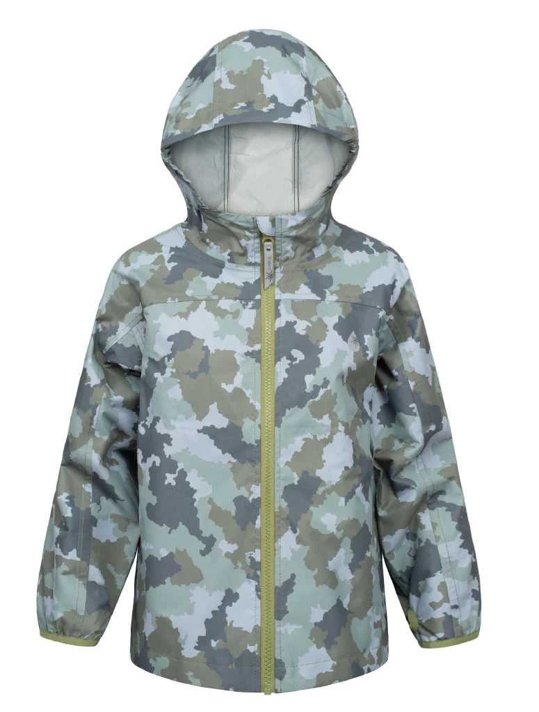 Therm Kids Eco-Outerwear Packaway Rainshell-Rain Jacket
