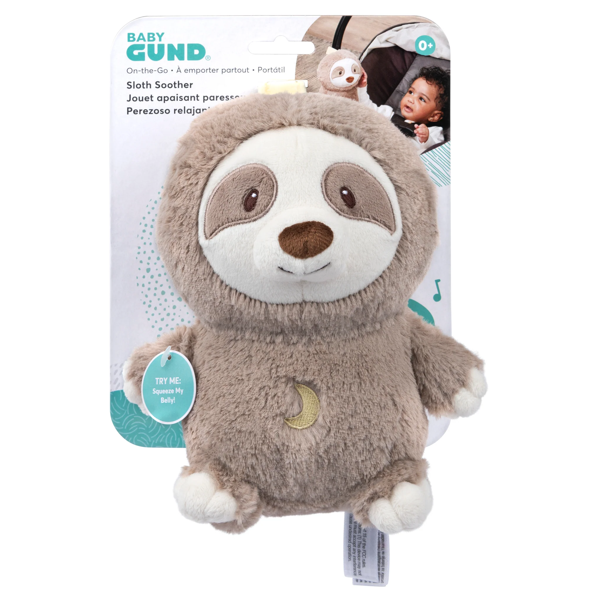 Gund Lil Loves Sloth Soother Gund Lil Loves Sloth Soother