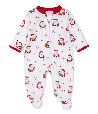 Kissy Kissy Jolly Santa Zipper PJ