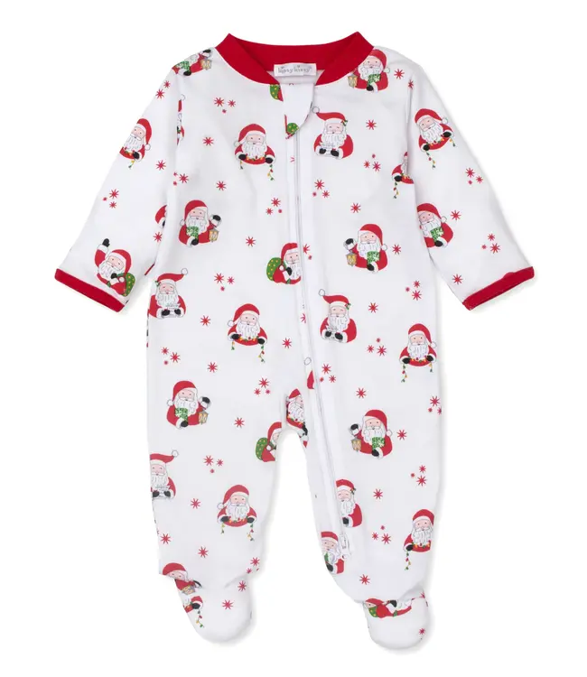 Kissy Kissy Jolly Santa Zipper PJ