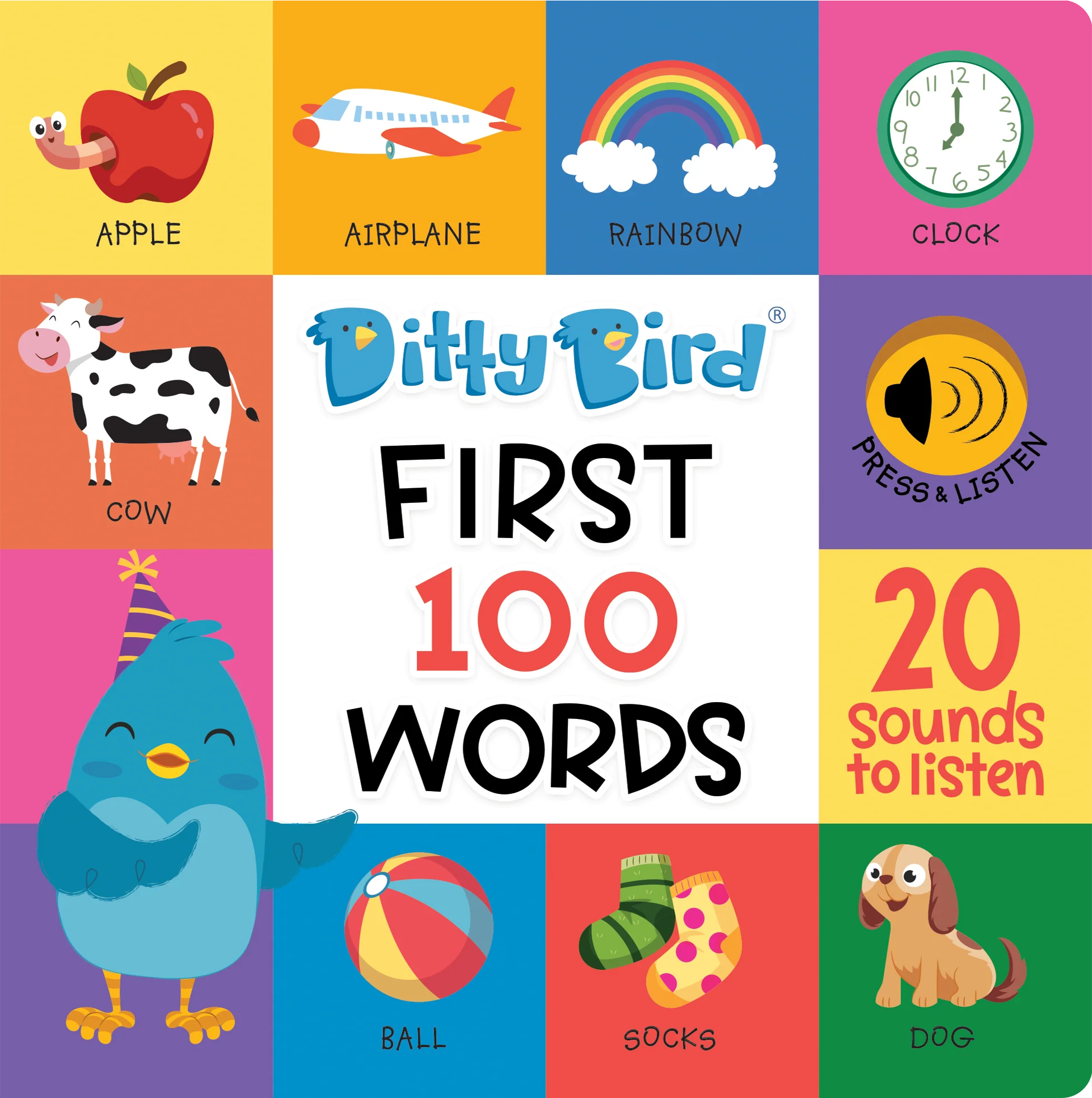 Ditty Bird Ditty Bird Book First 100 Words