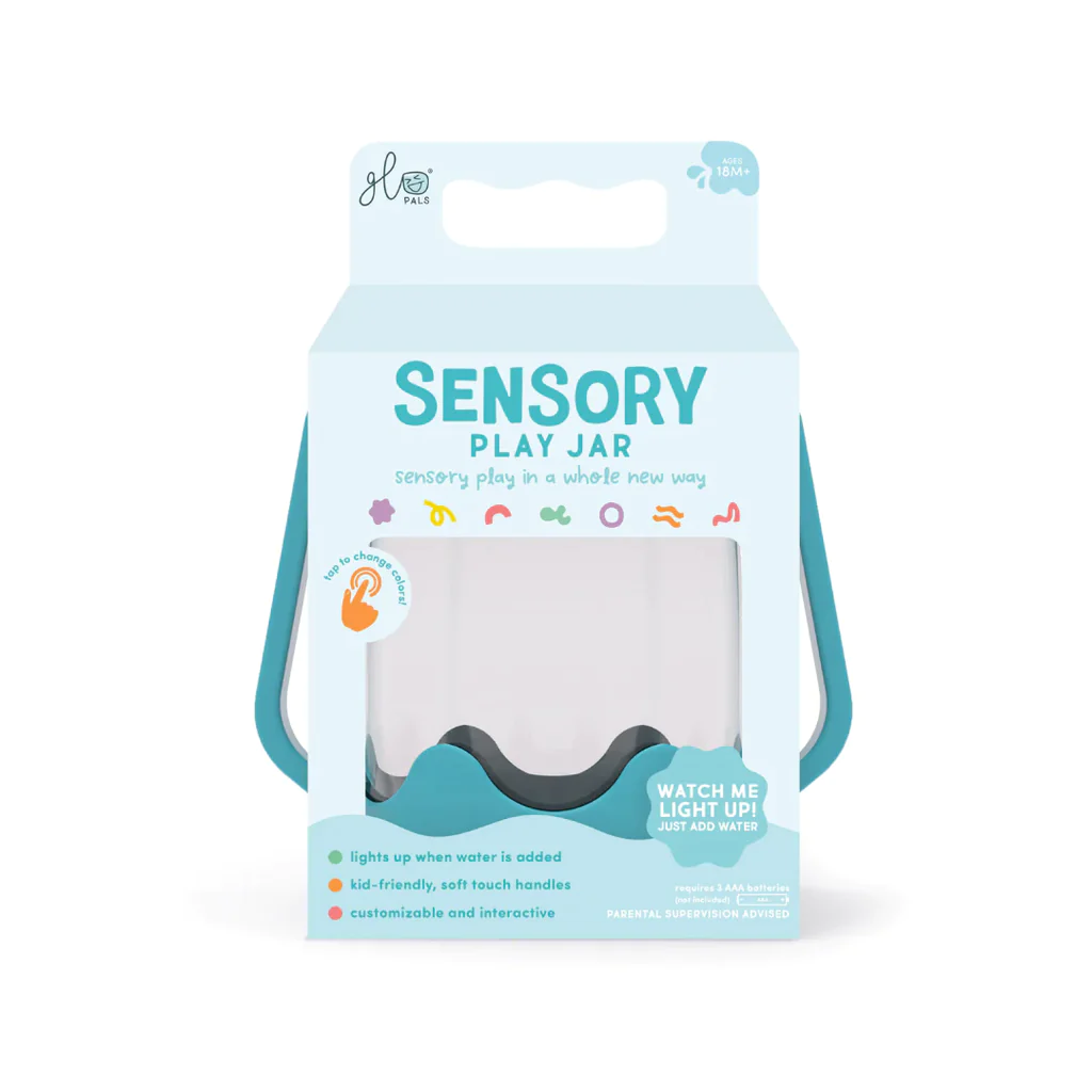 glo (Vibe Glo Pals Blue Sensory Jar glo (Vibe Glo Pals Blue Sensory Jar