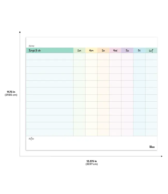 Stickies Task Chart - Polliwogs Children's Boutique