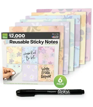 Stickies 6-Pack  Floral