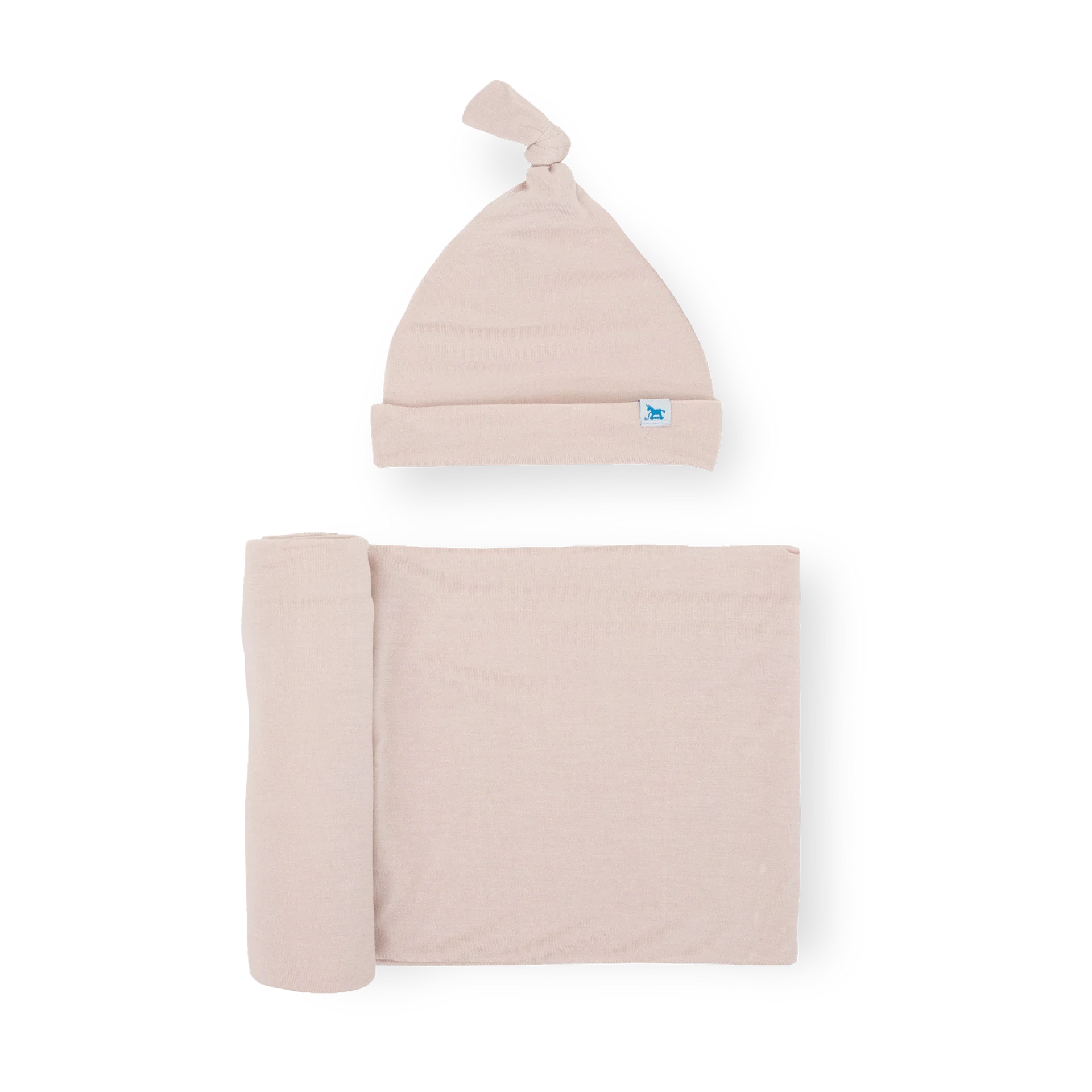 Little Unicorn Stretch Knit Swaddle and Hat Little Unicorn Stretch Knit Swaddle and Hat