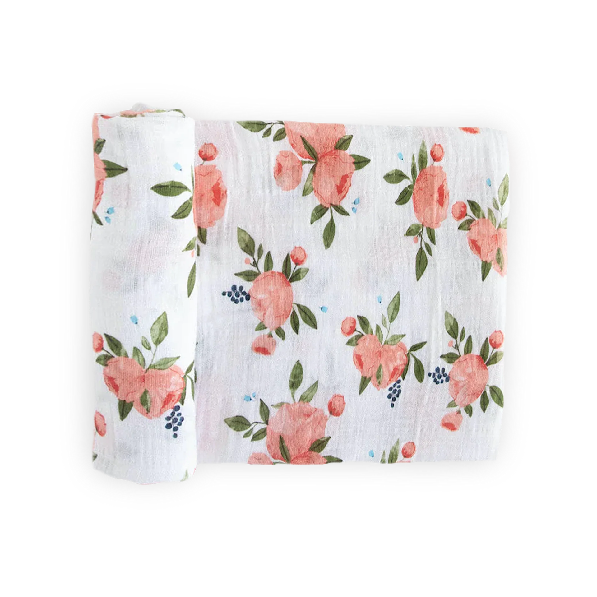 Little Unicorn Cotton Muslin Swaddle Blanket-Watercolor Little Unicorn Cotton Muslin Swaddle Blanket-Watercolor