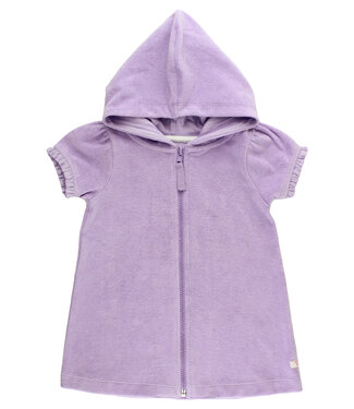 Lavender Terry Full Zip Cover Up