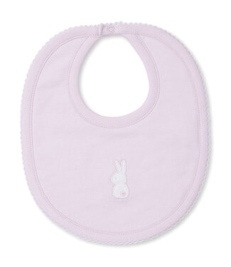 Kissy Kissy Pink Pique Cuddle Bunnies Bib