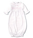 Kissy Kissy White/Pink Smocked Sack