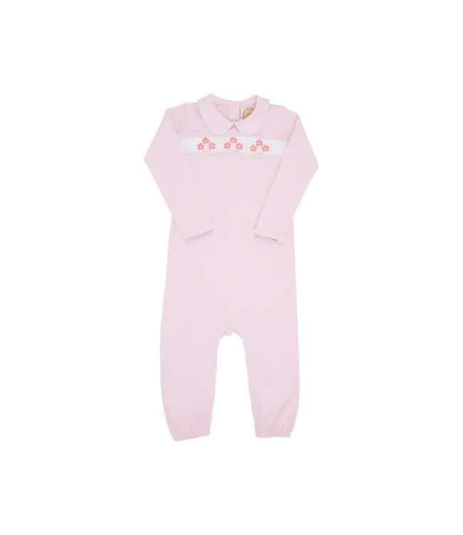 Palm Beach Pink Flowers Rigsby Romper