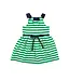 Stripe Knit Dress w/Ladybug Pockets