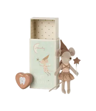 Tooth Fairy Mouse in Matchbox-Rose