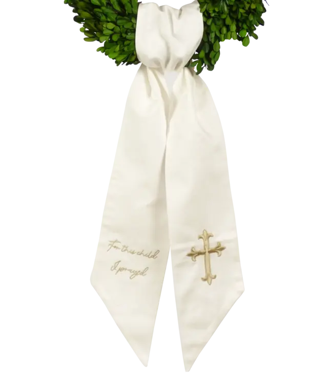 Wreath Sash