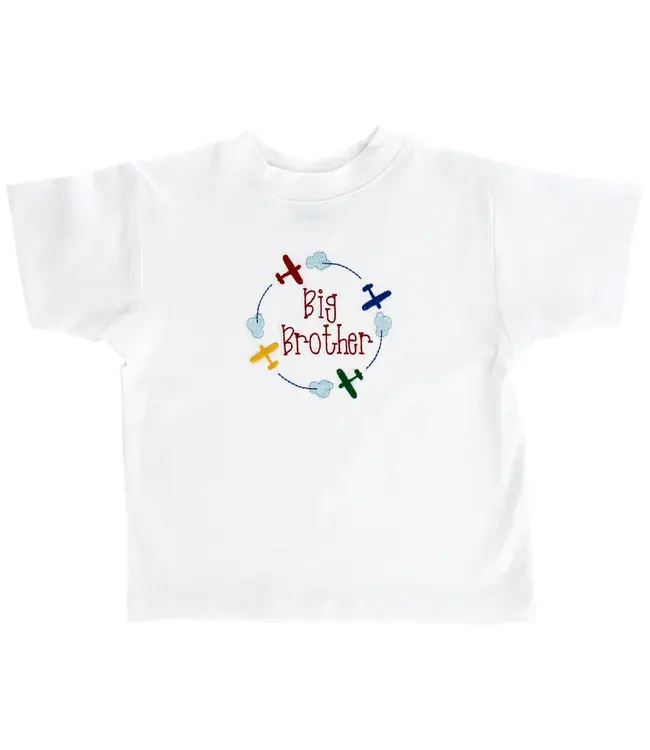 Bailey Boys White Knit Big Brother Tee