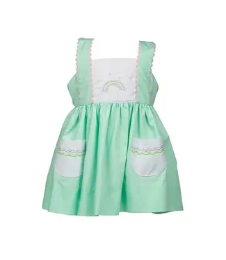 Marina Mint Rainbow Dress