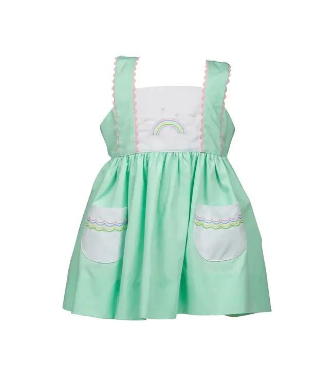 Marina Mint Rainbow Dress