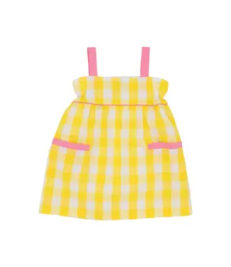 Millie Day Dress-Woven Yarn Seaside Sunny Yellow