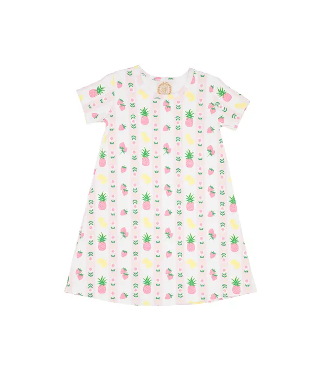 Polly Play Dress S/S Fruit Punch & Petals