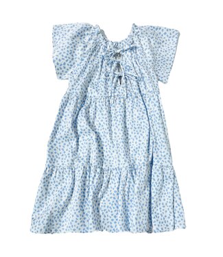 Forever Young Light Blue Polka Dot Dress