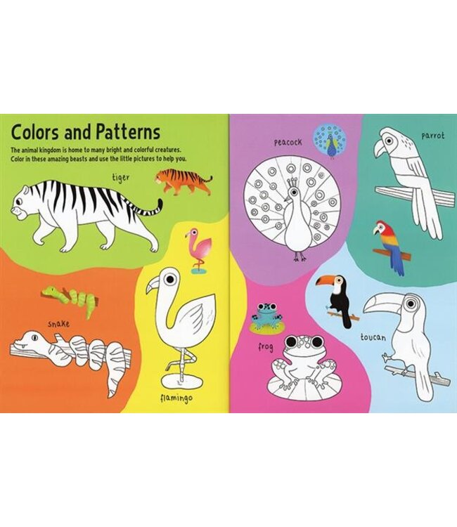 EDC/Usborne Big Stickers-Wild Animals