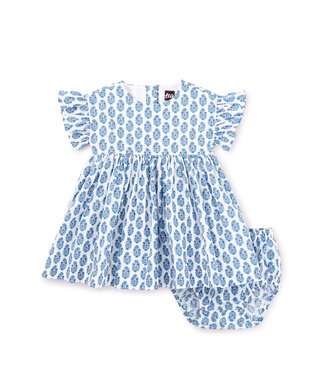 Suma Bouquet Ruffle Sleeve Baby Dress