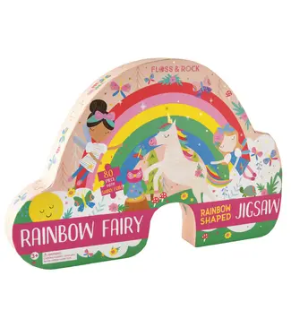 Jigsaw 80 pc. Shaped Rainbow Fairy