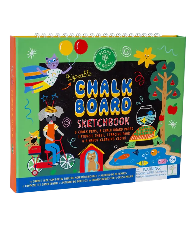 Floss & Rock Pets Chalkboard Sketchbook