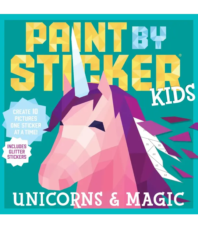 Paint by Sticker Kids: Unicorn & Magic