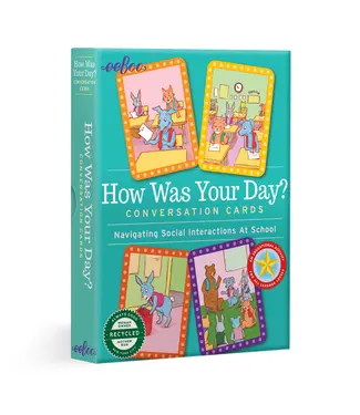 eeboo Conversation Cards: How Was Your Day?