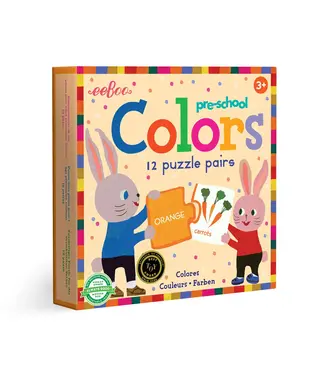 eeboo Preschool Color Puzzle Pairs