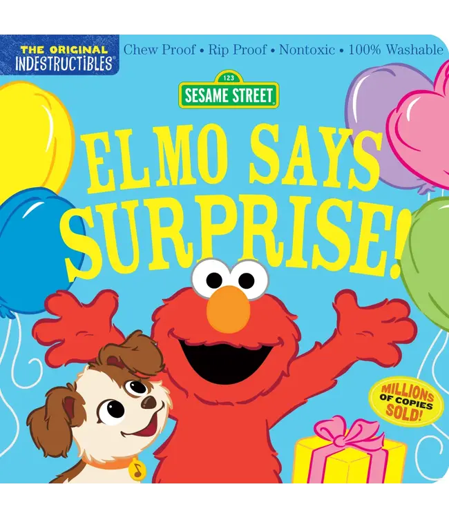 hachette book group Indestructibles: Elmo Says Surprise