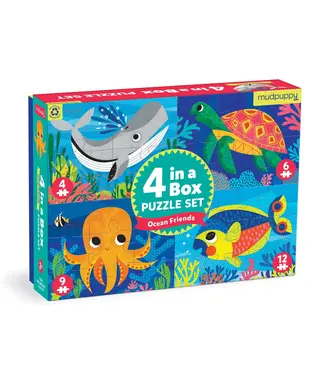 4 in a Box Ocean Friends