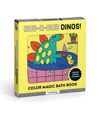 Rub-a-Dub Dinos! Color Changing Bath Book