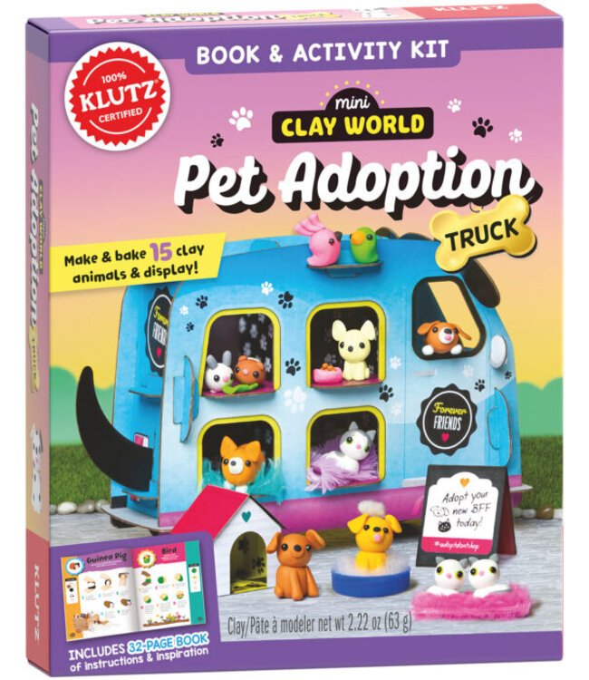 Mini World Pet Adoption Day Book and Activity Kit