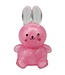 Iscream Pink Sparkle Bunny Squeeze Toy